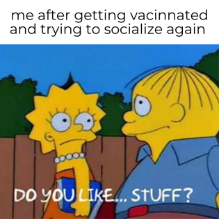 ralph getting socializing after vaccination